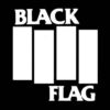 Black Flag - Logo Aufnäher