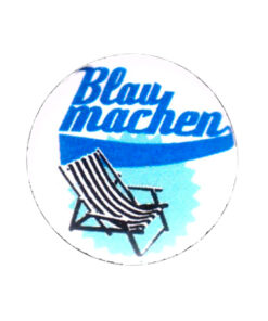 Blau machen Button