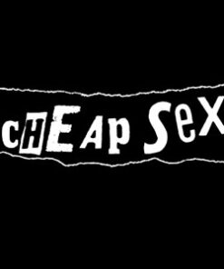 Cheap Sex logo Rückenaufnäher