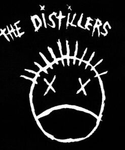 Distillers - Comic-face Aufnäher