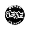 Gegen Fäuste Button
