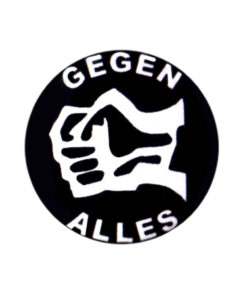 Gegen alles Button
