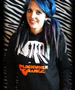 Clockwork Orange Droogs Girl-hoodie
