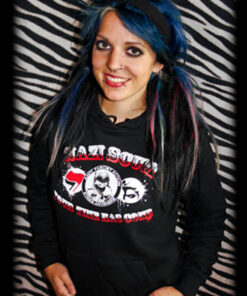 Nazi Scum Girl-hoodie