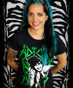 Adicts - Joker & green logo Girlie-Shirt