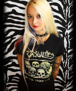 Casualties - On the frontline Girlie-Shirt