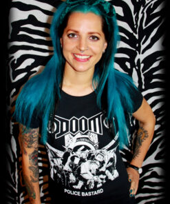Doom - Police bastard Girlie-Shirt