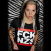 FCK NZS black Girlie-Shirt