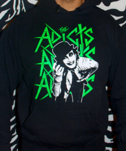 Adicts - Green Logo Kapuzenpullover