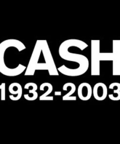 Cash 1932 - 2003 Aufnäher