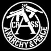 Crass - Anarchy & peace Aufnäher