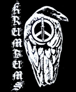 Krum Bums - Krähe Aufnäher