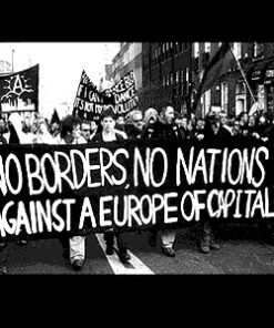 No borders Aufnäher