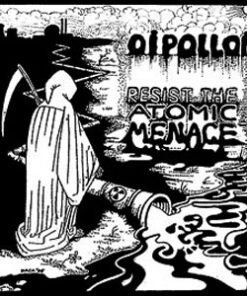 Oi Polloi - Resist the atomic menace Aufnäher