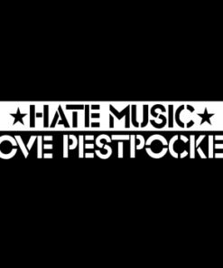 Pestpocken - Hate music... Aufnäher