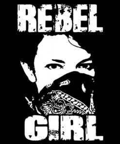 Rebel Girl Aufnäher