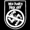 Nazi Punks fuck off Aufnäher