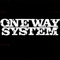 Oneway System - Logo Aufnäher