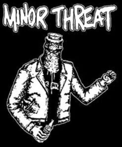 Minor Threat - Flasche Aufnäher