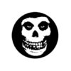 Misfits Skull Button