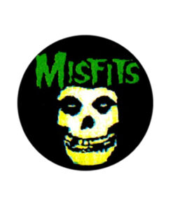 Misfits - Skull + Logo Button