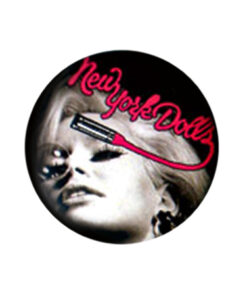 New York Dolls XL Button