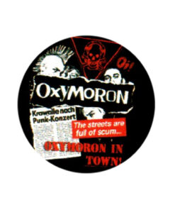 Oxymoron - Collage Button