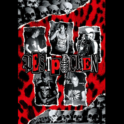 Pestpocken Collage A1-Poster (gefaltet)