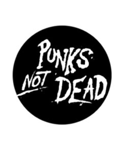 Punk´s not dead Button