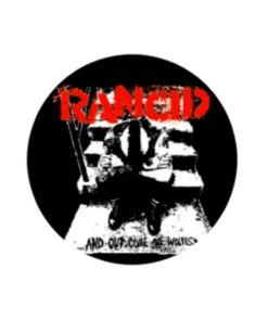 Rancid - Wolves Button