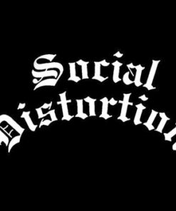 Social Distortion - Logo Aufnäher