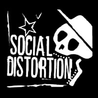Social Distortion - Skull Aufnäher
