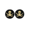Studs, pirate skulls