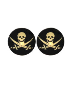 Studs, pirate skulls