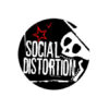 Social Distortion - Logo & skull Button
