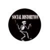 Social Distortion XL Button
