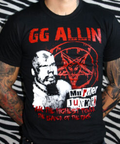GG Allin - The leader of the pack T-Shirt