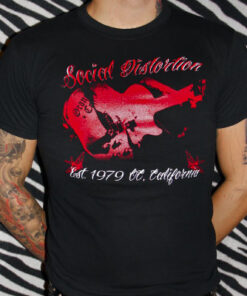 Social Distortion - Guitar T-Shirt