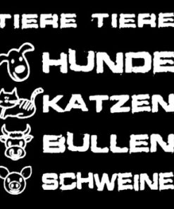 Tiere Tiere Aufnäher