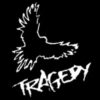 Tragedy - Krähe und Logo Aufnäher
