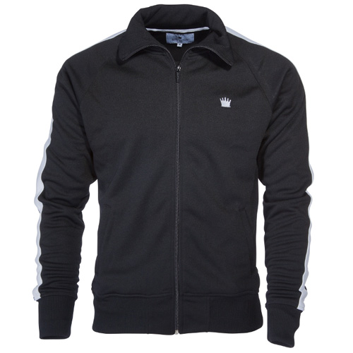 Trainingsjacke KINGS LEAGUE schwarz/weiß Tracktop KINGS LEAGUE black/white