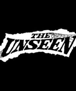 Unseen - Weißes Logo Aufnäher