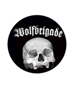 Wolfbrigade Skull Button