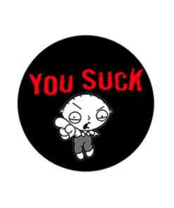 You suck Comic Button