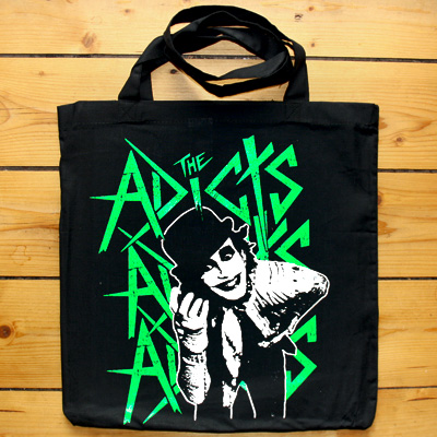 Adicts green logo Baumwolltasche