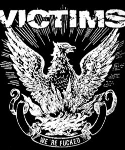 Victims - We're fucked Rückenaufnäher