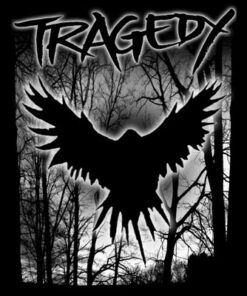 Tragedy wood Rückenaufnäher