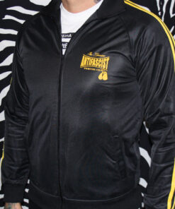 Antifascist Fighting Club Trainingsjacke, gelbes Logo