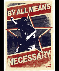 By all necessary A1-Poster (gefaltet)