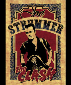 The Clash - Joe Strummer A1-Poster (gefaltet)